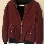 Pull & Bear Maroon Jacket Photo 0