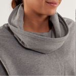 Lululemon Gray Rest Day Long Sleeve Cowl Neck Sweatshirt Top L Photo 4