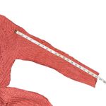 Hippie Rose NWT  Coral Blush Knit Open Front Cardigan Women’s S Longline Sweater Photo 8