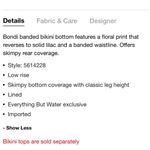 Everything But Water Summerful South Beach Bralette Bikini Photo 8