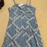 LA Hearts Blue Patterned Women's Dress Photo 2