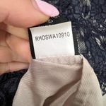 Tibi  Navy Blue Lace Mini Dress Size 4 US Photo 8