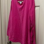 Ava & Viv  pink crew neck sweatshirt size 3X Photo 1