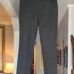 DKNY Gray Slip One Slim Fit Tailored Legging Pants Sz M Photo 0