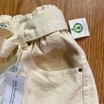 SWS Denim Company Organic Cream White High Rise Denim Shorts Womens Medium Photo 7
