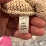 FP Beach Free People Beach Cozy Tan Button-Up Sweater XS Photo 3