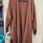 Terra & Sky  Size 1X Women's Brown Fall colors Knit Cardigan Photo 0