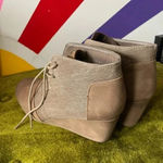 Pierre Dumas Brown Leather Booties Size 8 EUC! 019 Photo 2