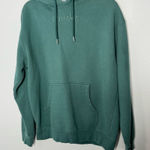 Glossier green/blue hoodie size medium Blue Photo 0