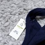 Aerie Offline Recharge Summer Lights Terry Sports Bra Size Medium Navy Blue Photo 3