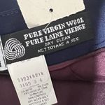 NWT VTG Mr Jaxx Virgin Wool Blue Skirt Canada Academia Secretary Preppy Nautical Size 14 Photo 7