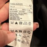 United Colors Of Benetton BENETTON BLAZER SUIT JACKET BLACK COLLEGIATE ACADAMIA SCHOLARLY 42 Photo 7