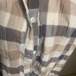 Mystree Womens Button Down Plaid Shirt Long Sleeve Casual Tunic Top Photo 1