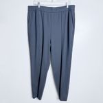 Eileen Fisher NWOT  Washable Flex Ponte Pintuck Pant In Ocean Blue Size‎ X-Large Photo 1