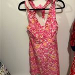 Lilly Pulitzer Lanvin Chum Bucket Pink Halter Style Mini Dress - Size 8 Photo 2