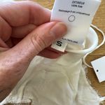 All My Love Madison Silk Cami Top in Ivory Photo 4