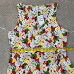 Likely  Vera Faux Wrap Dress Ivory Red Multi Floral 12 Photo 7