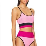 Beach Riot  Eva Bikini Top in Amour colorblock size X-Large, $98 Photo 0