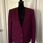 Mort Schrader 60s Dark Wine Colored Blazer Purple Size 10 Photo 0