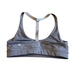 Lululemon Sports Bra Racerback Purple Comfy Workout Athletic Athleisure Size 6 Photo 4