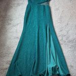 Trixxi  Green Mush Cutout Sparkle Dress SIZE 7 Photo 0