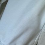 Women’s European white sweatshirt​ with accent sleeves size small Photo 7