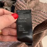 Anthropologie  Pink Rose Metallic Pull On Stretch Waist Jogger Pants Size Large Photo 7