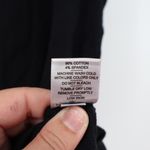 American Giant Black Ribbed Tank Top Size L Cotton Spandex Made in USA Size L Photo 3