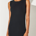 Ming Wang Plus Size 2X Crew Neck Knit Acrylic Tank Dress Black Minimalist Photo 0