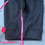 Spanx NEW Faux Suede Chocolate Brown Leggings Small Photo 5