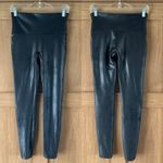  SPANXshape™ Faux Leather Leggings Black Women’s size Large​​ Photo 2