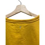 Zyia  Active Cropped Sweatshirt Mustard Yellow Size XL Workout Casual Activewear Photo 10