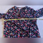 Philosophy Floral Short Sleeve Blouse floral and animal print 3/4 sleeves 2X Photo 9