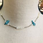 Vintage liquid silver and beaded necklaces Photo 6