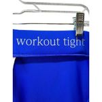 Aerie  Fit Workout Tights Womens XL Blue Zip Ankle High Rise Compression Pants Photo 9