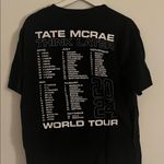 tate mcrae think later tour tee Black Size L Photo 1