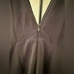 Polly Open Back Wide Leg Capri Style Jumpsuit Sz 6 Black Photo 6