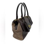 Coach PINNACLE HARPER TRIPLE ZIP SATCHEL IN POLISHED LEATHER TASSEL E1371-25316 Photo 2