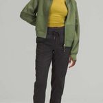 Lululemon Scuba Oversized Full Zip in Green Twill Photo 0