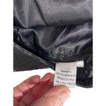 Cache  Houndstooth Genuine Leather Dress Black Size 12 NWT Vintage Photo 3