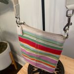 Coach  Multicolor Striped Bag Photo 2