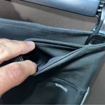 Adidas Black Leggings with Iconic Stripes. Cropped/Capri. Size S. Photo 4