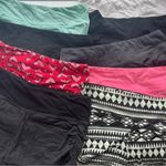 Charlotte Russe  Women's Athletic Shorts - Black, Pink, Green, Patterned Photo 3