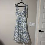 Petal and Pup  FLORET MIDI DRESS - BLUE Size Small Photo 1