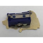 Vintage Halloween Witch‎ Pin by London Bulk Supplies Retro *Lights Don't Work Orange Photo 4