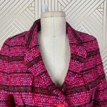 Kate Spade  New York Pink Magenta Tweed Blazer‎ Photo 1