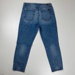 7 For All Mankind 7 For All Man Kind Denim Jeans Women’s Size 32 Mid Rise Medium Wash Slim Fit Photo 2