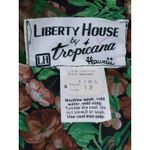 Vintage Liberty House by Tropicana Hawaii Floral Maxi Dress Women’s Size 12 Green Photo 5