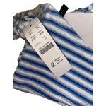 J.Crew New Textured Striped Bandeau Bikini Swim Bathing Suit Top Womens Size 2X Photo 4