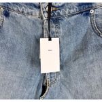 ZARA NWT Womens Reconstructed Denim Pant Skirt Samurai Blue Size Large Boho Photo 5